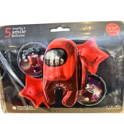 Among Us Themed Balloons Set :15